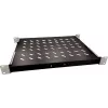 Plaukts statīvam LOGON RAS100BL melns 50 kg ietilpība 465x345x25 mm