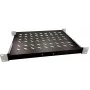 Plaukts statīvam LOGON RAS100BL melns 50 kg ietilpība 465x345x25 mm