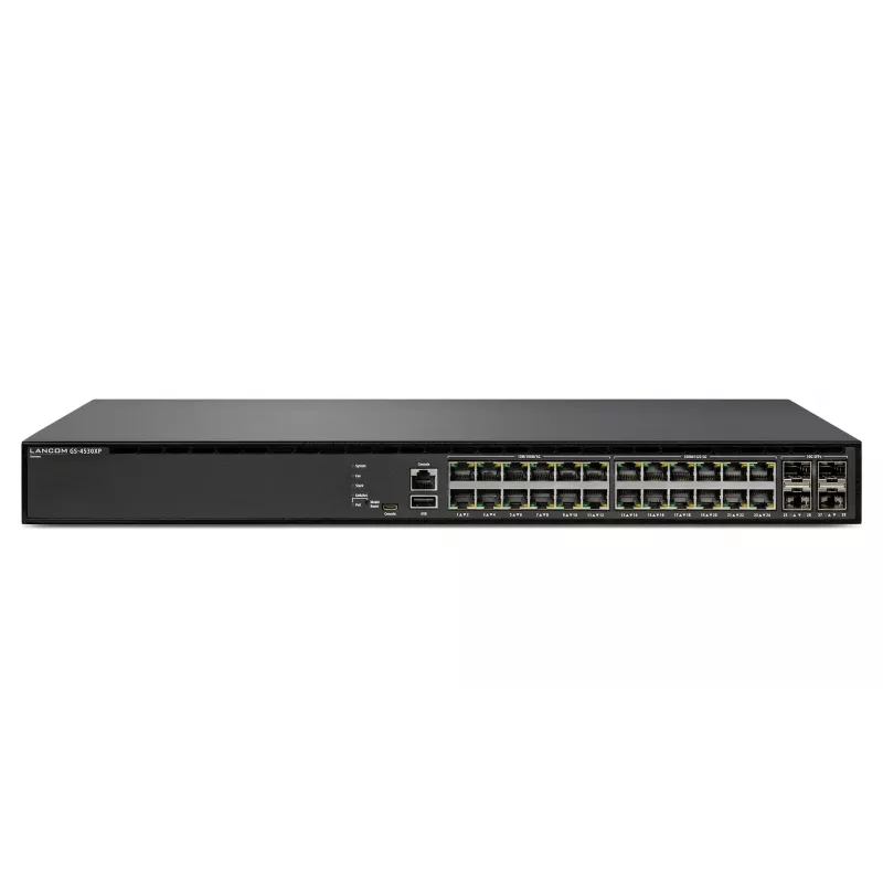 Pārvaldāms slēdzis Lancom Systems GS-4530XP L3 2.5G Ethernet 30 porti PoE