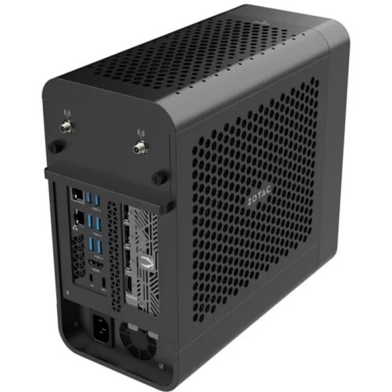 ZOTAC ZBOX-EU27507TC-BE-W5B Intel Core Ultra 7 265 RTX 5070 Ti 16GB DDR5 1TB M.2 SSD W11H WIFI BT 5G LAN GLAN 3xDP HDMI EMEA EU+UK (ZBOX-EU27507TC-BE-W5B)