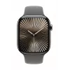 Watch Series 10 GPS + Cellular 46 mm dabīga titāna korpuss ar Stone Grey sporta siksniņu - S/M