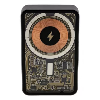 Pārnēsājamais ārējais akumulators PATONA 9992, 10000 mAh, LiPo 38,5 Wh, USB‑C PD 20 W, 2 izejas, 12 V/3 A ieeja/izeja, melns