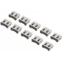 USB porta bloķētājs Renkforce rf-USBBlocker-02 10 gab. iepak., sudraba krāsā