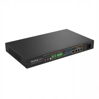 Ciparu signālu procesors Yealink MSFT AP08 Dante — tīkla audio procesors konferenču vajadzībām