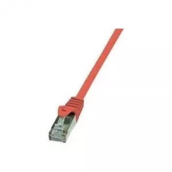 Logilink - komutācijas kabelis - RJ-45 (V) uz RJ-45 (V) - 7,5 m - folijas neekranēts vītā pāra (F/UTP) - CAT 5e - sarkans (CP1084S)
