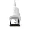 USB A uz Micro‑USB B kabelis Baseus TZCAMZJ-02 1,5 m Balts
