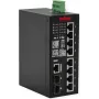 ROLINE Industr. Gigabit Eth. Switch 8x+ 2x dual-speed SFP managed 240W - Slēdzis - 1 Gbps - 10 porti - Power over Ethernet - Pārvaldīts (21.13.1131)