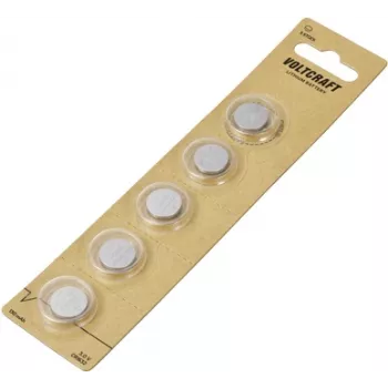 Voltcraft pogu elements CR 1632 3 V 5 gab. 130 mAh litija VC-11888235 (VC-11888235)