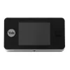 Digitālais durvju skatu meklētājs Yale 45-0500-1432-00-6011 — 3,2 collu LCD, 105° skata leņķis, 110° leņķis, melns, 2×AAA
