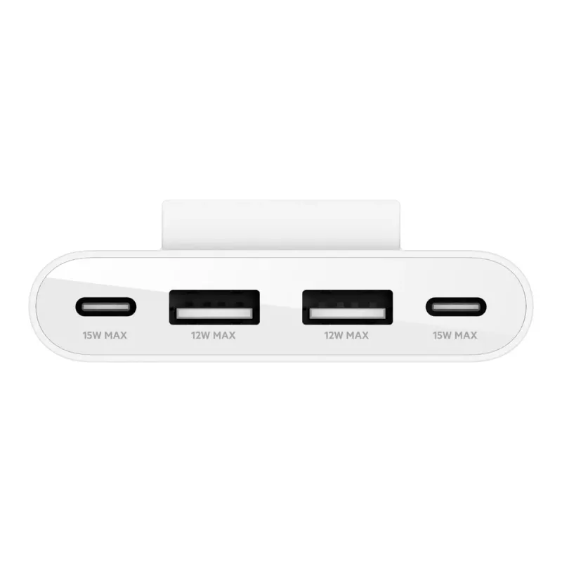USB Type-C centrmezgls Belkin BUZ001bt2MWHB7 2m Balts