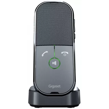 IP Phone Gigaset ION pelēka — cordless handset, 1 line, NiMH AAA baterija, talk 14 h, standby 280 h