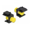 Keystone modulis DELOCK 86851, plakans FC savienotājs, melns, 16,5×24×21,8 mm