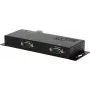 Sērijveida ierīču serveris Exsys EX-6122-2 — Ethernet uz 2× RS-232/422/485, nepieciešama 12V/3A barošana