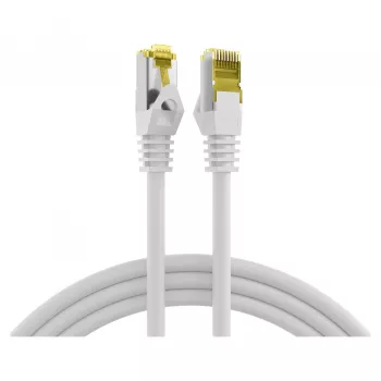 EFB-Elektronik RJ45 komutācijas kabelis Cat.6A S/FTP LSZHCat.7 tukšais kabelis balts 0,15 m ražotājs: EFB Elektronik (MK7001.0,15W)
