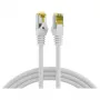 EFB-Elektronik RJ45 komutācijas kabelis Cat.6A S/FTP LSZHCat.7 tukšais kabelis balts 0,15 m ražotājs: EFB Elektronik (MK7001.0,15W)