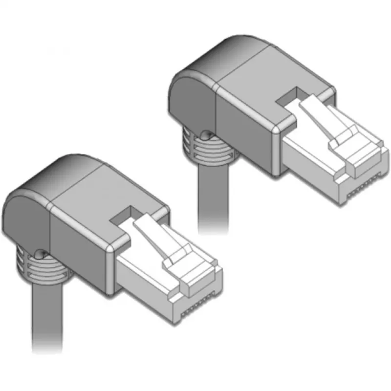 Tīkla kabelis DeLOCK 85877 Cat6a S/FTP 1m pelēks