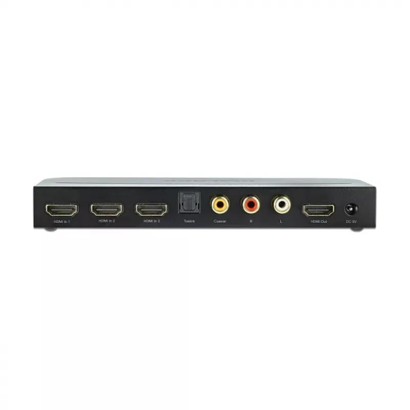 HDMI slēdzis DeLOCK 3 x HDMI ieeja uz 1 x HDMI izeja 4K 60 Hz