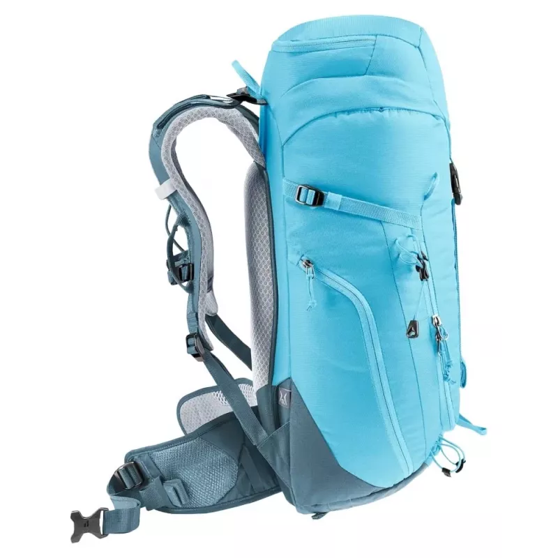 Mugursoma DEUTER Trail 22 SL sieviešu pārgājienu mugursoma, 22 L, lagūnas-atlantijas, poliesters, 990 g