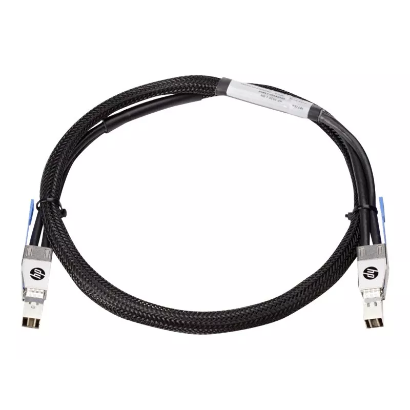 Hewlett Packard Enterprise HPE - Stekošanas kabelis - 1,0 m - priekš HPE Aruba 2920-24G, 2920-24G-PoE+, 2920-48G, 2920-48G-PoE+, 2930M 24 (J9735A)