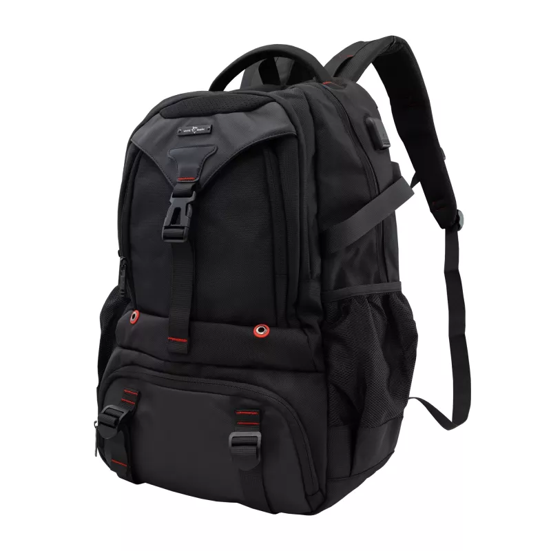 Bezvadu spēļu pele White Shark Defender GBP-013 — melna, bezvadu, optiska