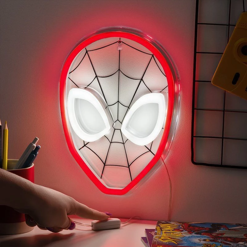 Paladone Spiderman sienas LED neona gaisma