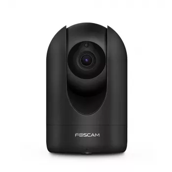 Foscam R4M-B kuba formas iekštelpu IP kamera, 4 MP (2560×1440), Wi‑Fi un Ethernet, melna
