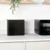 Maizes tvertnes komplekts Salter BW129001EU7 melns 4 gab. – uzglabāšanas trauki maizei un maizes izstrādājumiem