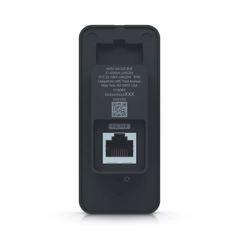 Ubiquiti Access Reader G2 pamata piekļuves kontroles lasītājs melns 0,7 W skaļrunis 48 V