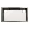 Cata tvaika nosūcējs GC DUAL A 45 XGWH, energoefektivitātes klase A, platums 45 cm, 820 m³/h, skārienjutīga vadība, LED, balts stikls