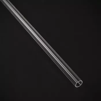 BitsPower Crystal Link caurule 12/10 mm 500 mm – stingra caurspīdīga dzesēšanas caurule PC ūdens dzesēšanai