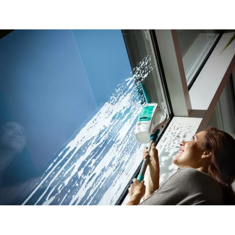 Leifheit Window Vacuum Glass Cleaner Dry&Clean ar rokturi un lupatiņu 51003