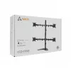 LCD kronšteins SBOX LCD-F048-2 17–32 collu displejiem, atbalsta 4×9 kg, VESA 100×100