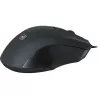 Vadu optiskā pele DEFENDER MM-310 USB Type-A, 1000 DPI, piemērota abām rokām, 2 pogas, melna, 1,35 m kabelis