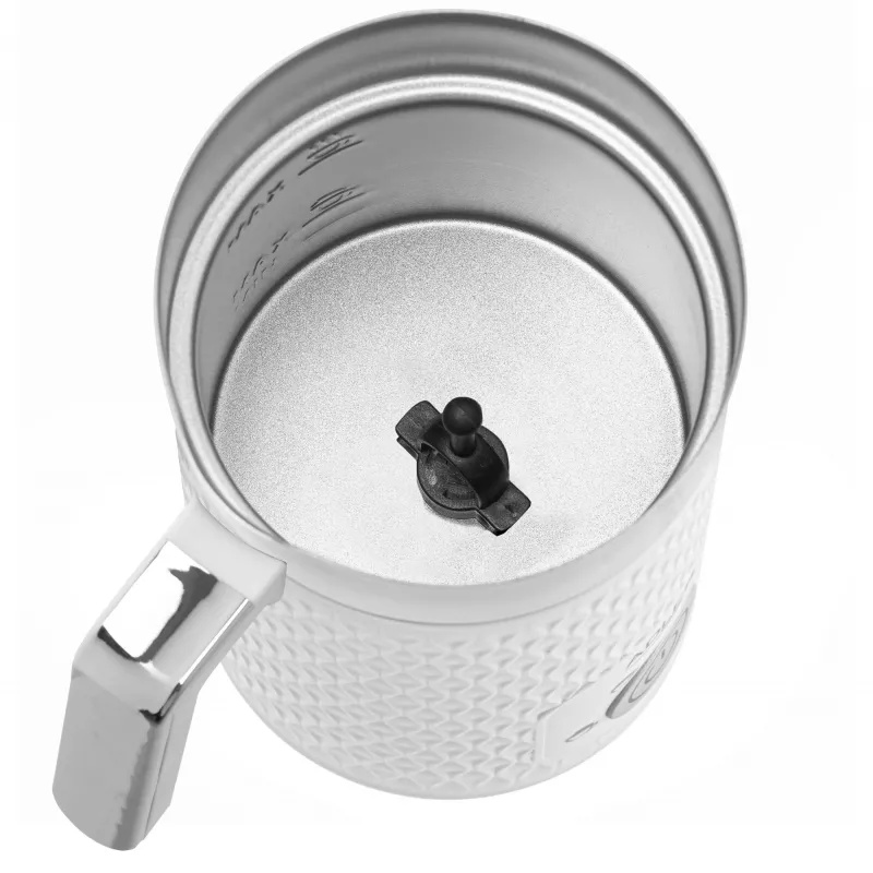 Automātiskais piena putotājs Adler AD 4494 Metallic balta — 130 ml putu, 300 ml sildīšanas, 500 W