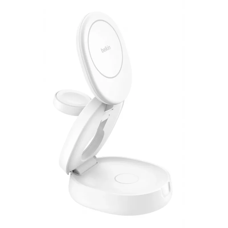 Lādētājs Belkin WIZ034KQWH iekštelpām USB bezvadu ātrā uzlāde balts