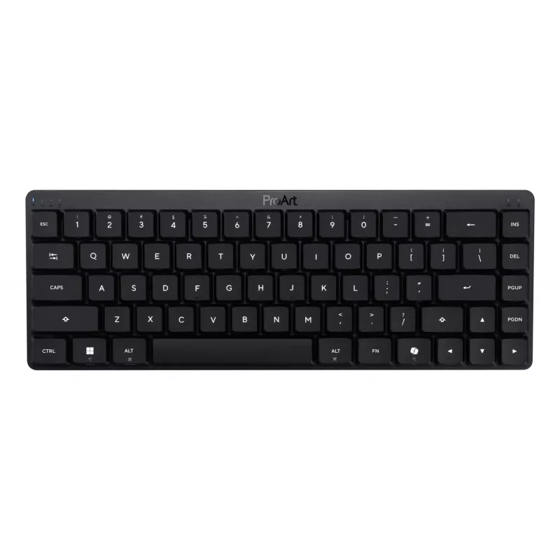 Tastatūra ASUS ProArt KD300 65% mehāniska RGB, USB + RF bezvadu + Bluetooth, melna