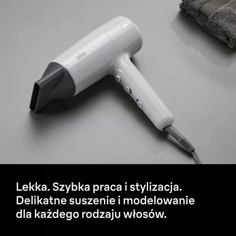 Matu žāvētājs Braun BRHD211E 2200W ar jonu tehnoloģiju