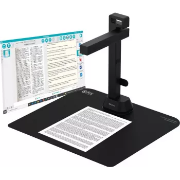 A3 dokumentu skeneris I.R.I.S. 462992 — 32 MP CMOS, maks. skenēšana 420×297 mm, 4608×3456 px, USB, melns, 1,15 kg