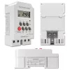 DIN-sliedes elektroniskais taimeris QOLTEC PC0629 — 24V barošana, 16A izeja