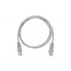 LAN ielāpu vads Extralink Cat5e UTP 1 m, RJ-45 uz RJ-45, pelēks