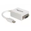Adapteris mini DisplayPort→VGA DeLOCK 65130