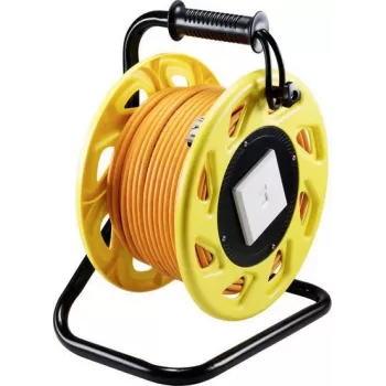 SpeaKa Professional RJ45 pagarinātāja kabelis [1x RJ45 spraudnis - 1x RJ45 ligzda] oranžs, apaļš, 90,00 m (SP-8905328)