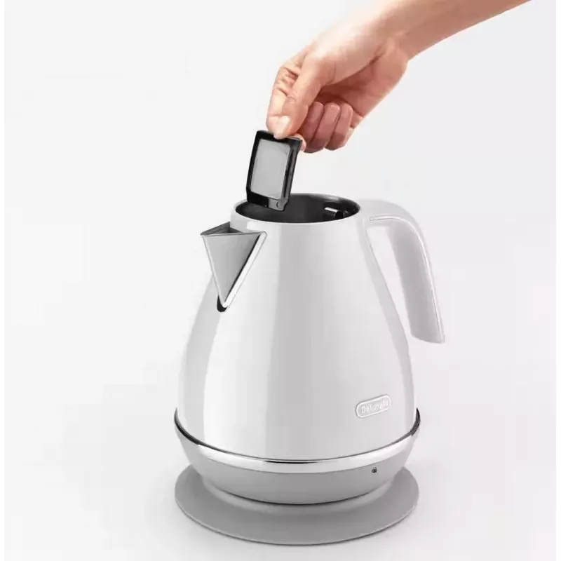 De’Longhi Icona Capitals elektriskā tējkanna 1,7 l 2000 W balta
