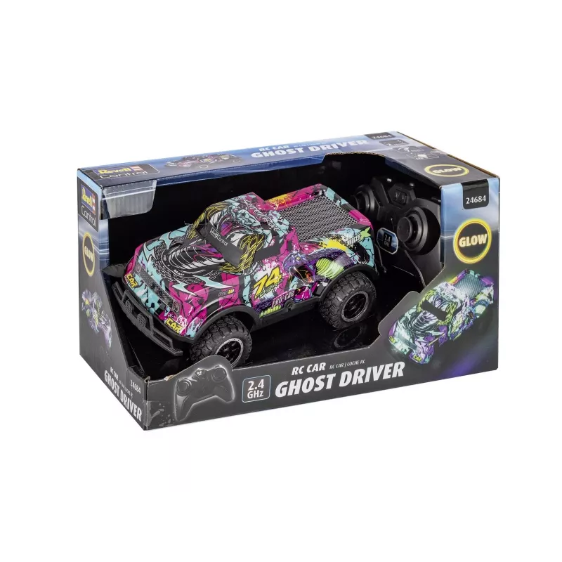 RC Auto Ghost Driver - Violeta