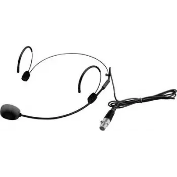 Bezvadu UHF austiņu mikrofons Omnitronic UHF-300 — bezvadu sistēma balss pārraidīšanai