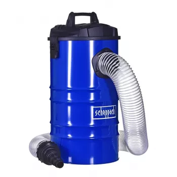 Scheppach Dc100 65L 1200W Dust Extractor 230V, Zils
