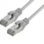 komutācijas kabelis RJ45, CAT6A 500 MHz, 1,0 m, pelēks, S-STP(S/FTP), TPE/LSZH(Ultraflex), AWG26, ar Cat.7 neapstrādātu kabeli, Synergy 21 (S217603)