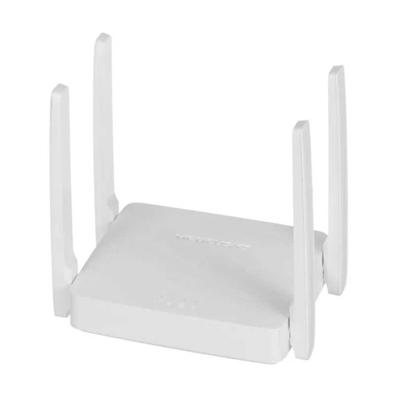 Galda maršrutētājs MERCUSYS AC10 Dual-band 2.4/5 GHz Wi‑Fi 5, 4 ārējās antenas, 1x Fast Ethernet (WAN/LAN)