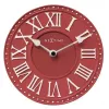 NeXtime klok 5187ro London Table, Ø16 cm, Wall, Sarkans/ Balts