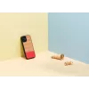 Aizsargājošs mobilā tālruņa vāciņš Man and Wood iPhone 12 mini — siļķes raksts, acālijas melns